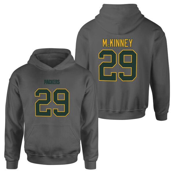 Xavier McKinney Green Bay Packers Hoodie XXL - Füme