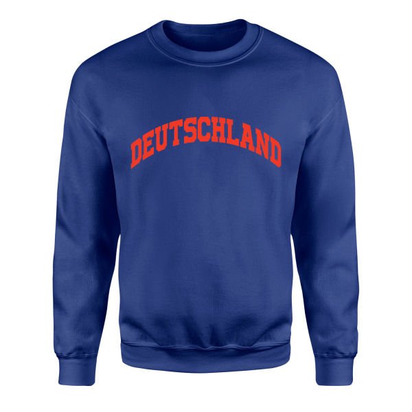 Deutschland Sweatshirt S - İndigo Mavisi