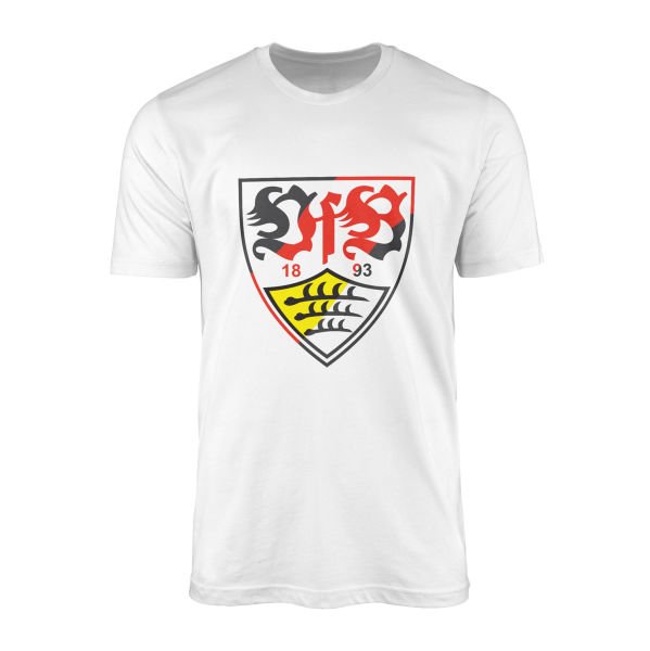 VfB Stuttgart Big Tişört S - Beyaz