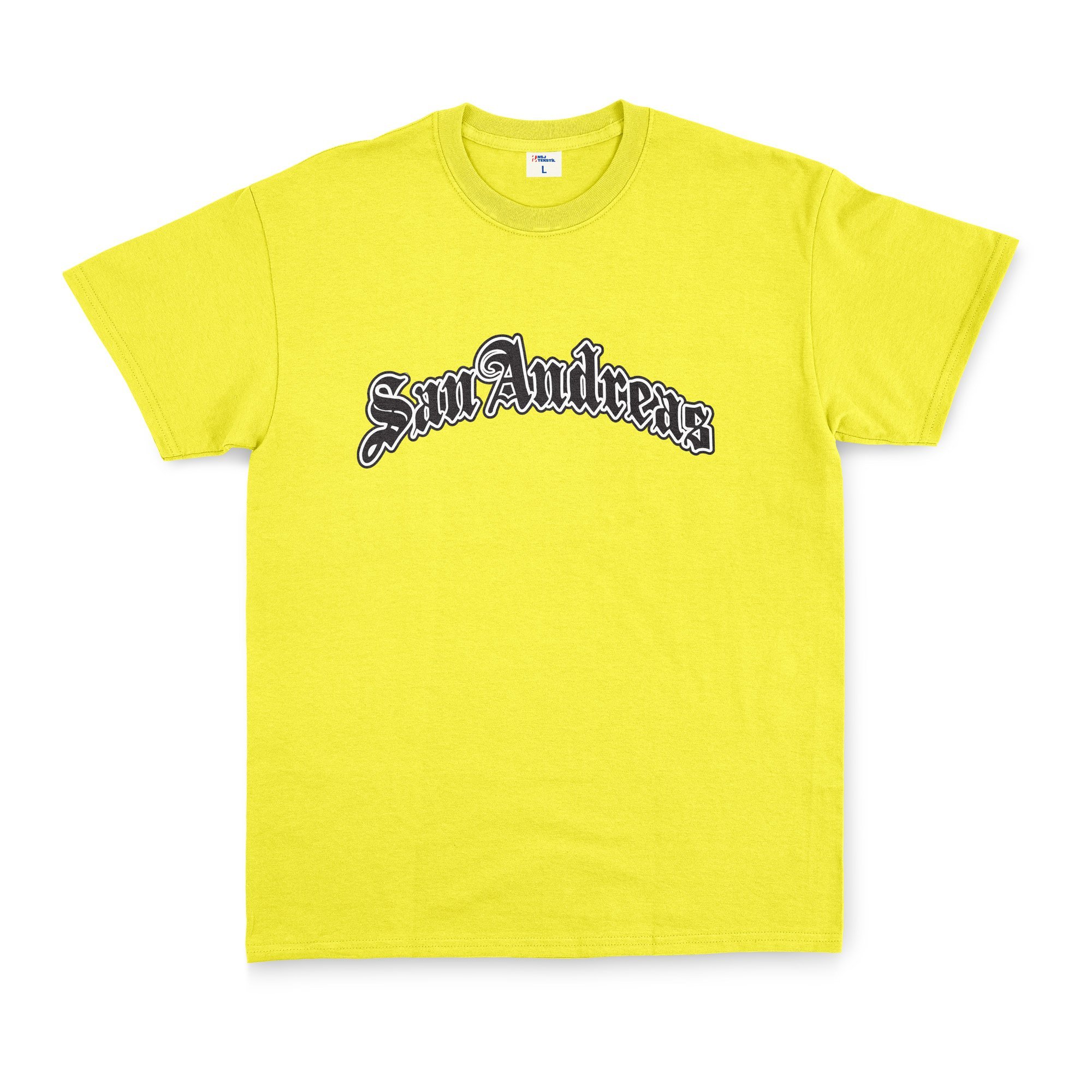 San Andreas | GTA Tişört S - Sarı