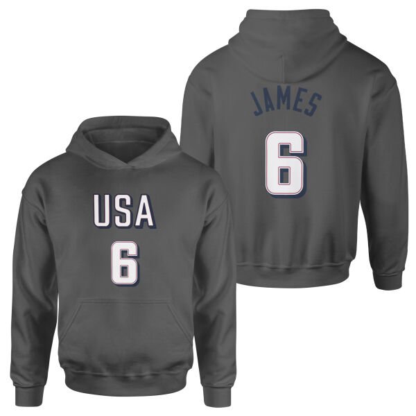 LeBron James Forma Hoodie M - Füme
