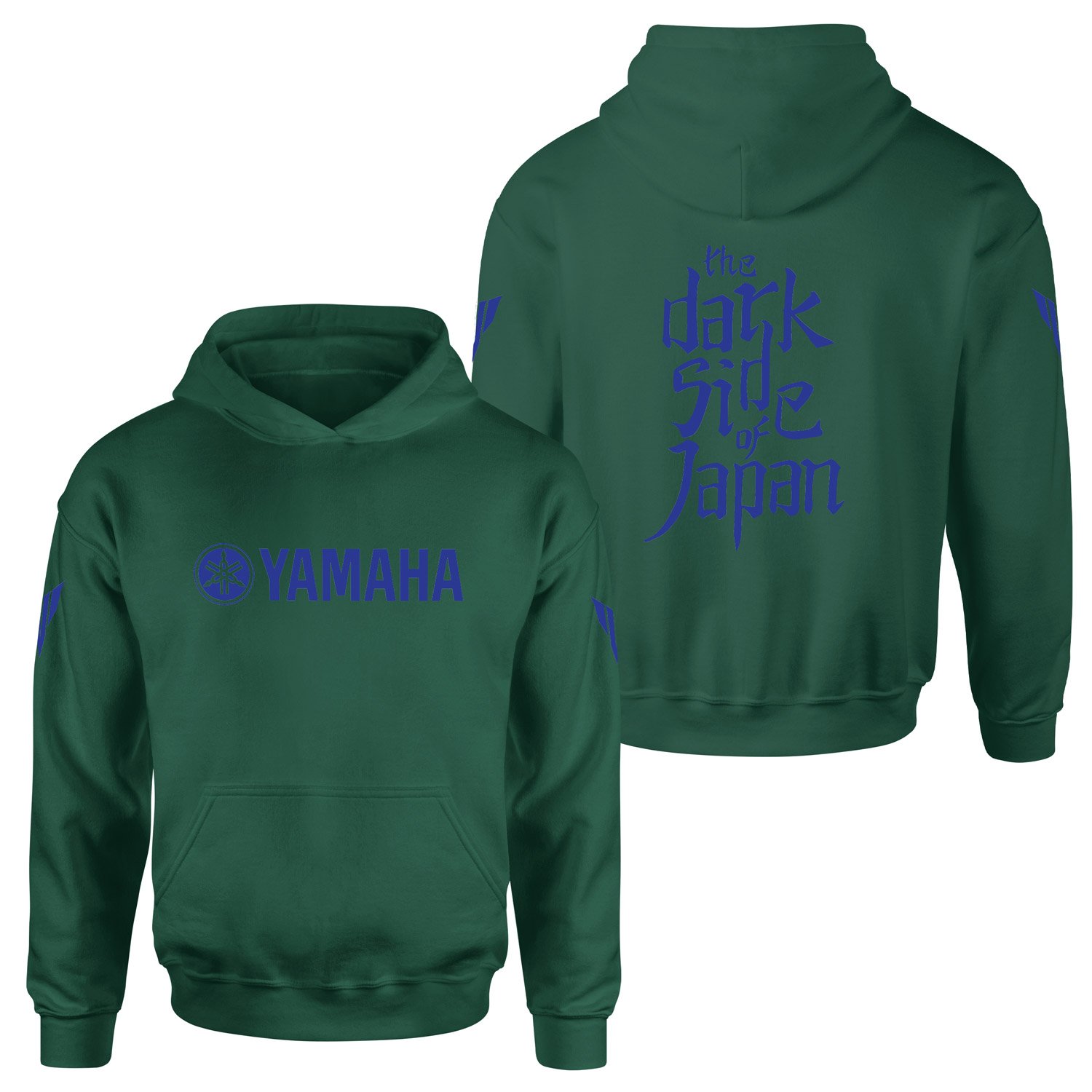 YAMAHA Dark Side of Japan II Edition Hoodie XXL - Nefti Yeşili