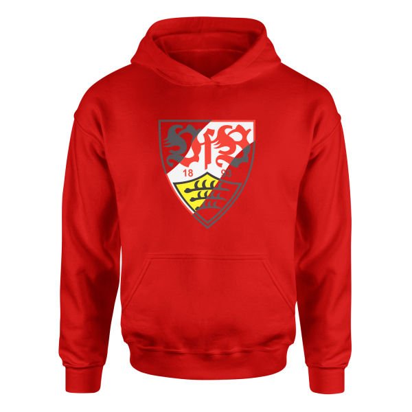 VfB Stuttgart Big Hoodie XXL - Kırmızı