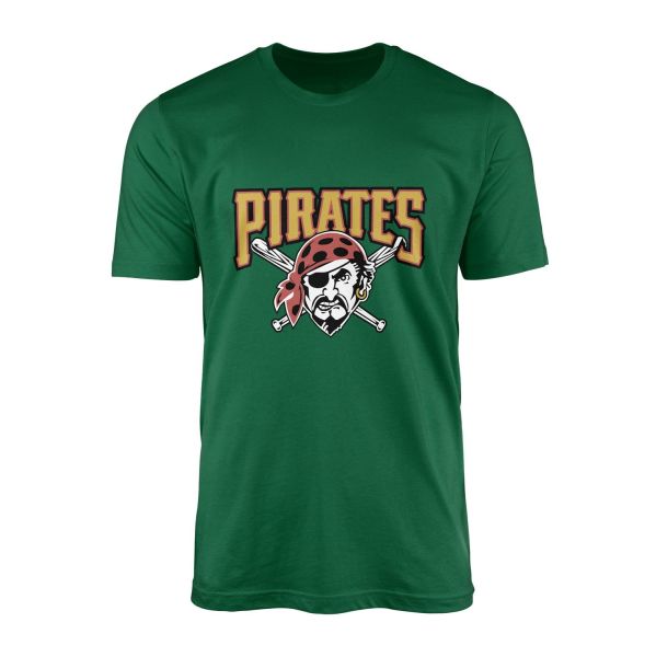 Pittsburgh Pirates | Vintage Tişört M - Nefti Yeşili