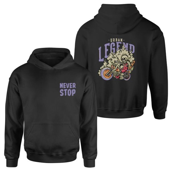 Urban Legend Hoodie XL - Siyah
