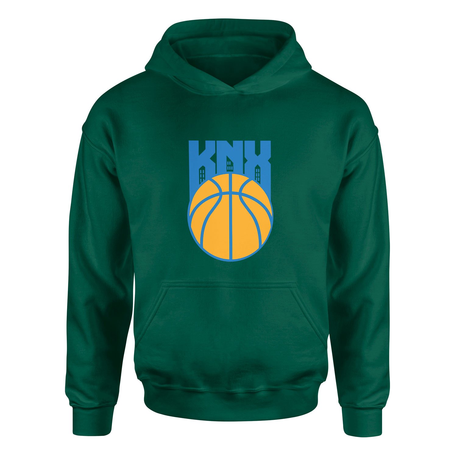 KNX Basketball Hoodie L - Nefti Yeşili