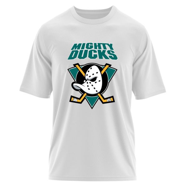 Mighty Ducks Retro Oversize Tişört S - Beyaz