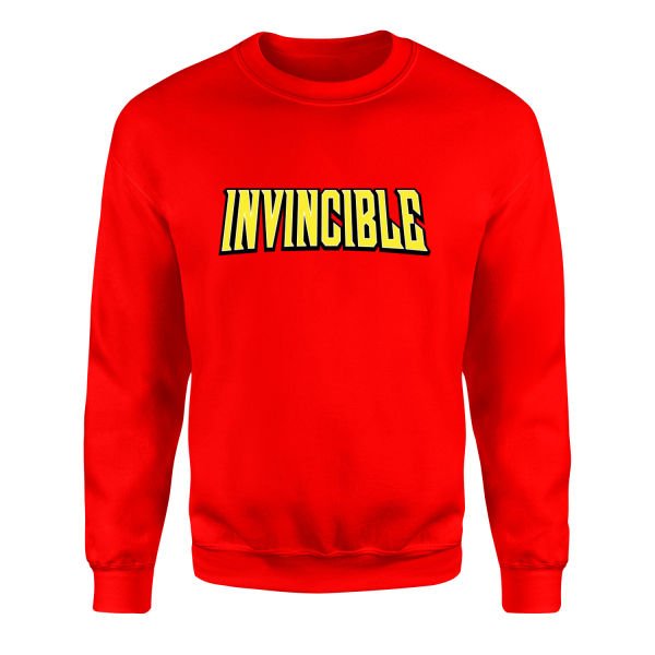 Invincible Sweatshirt XL - Kırmızı