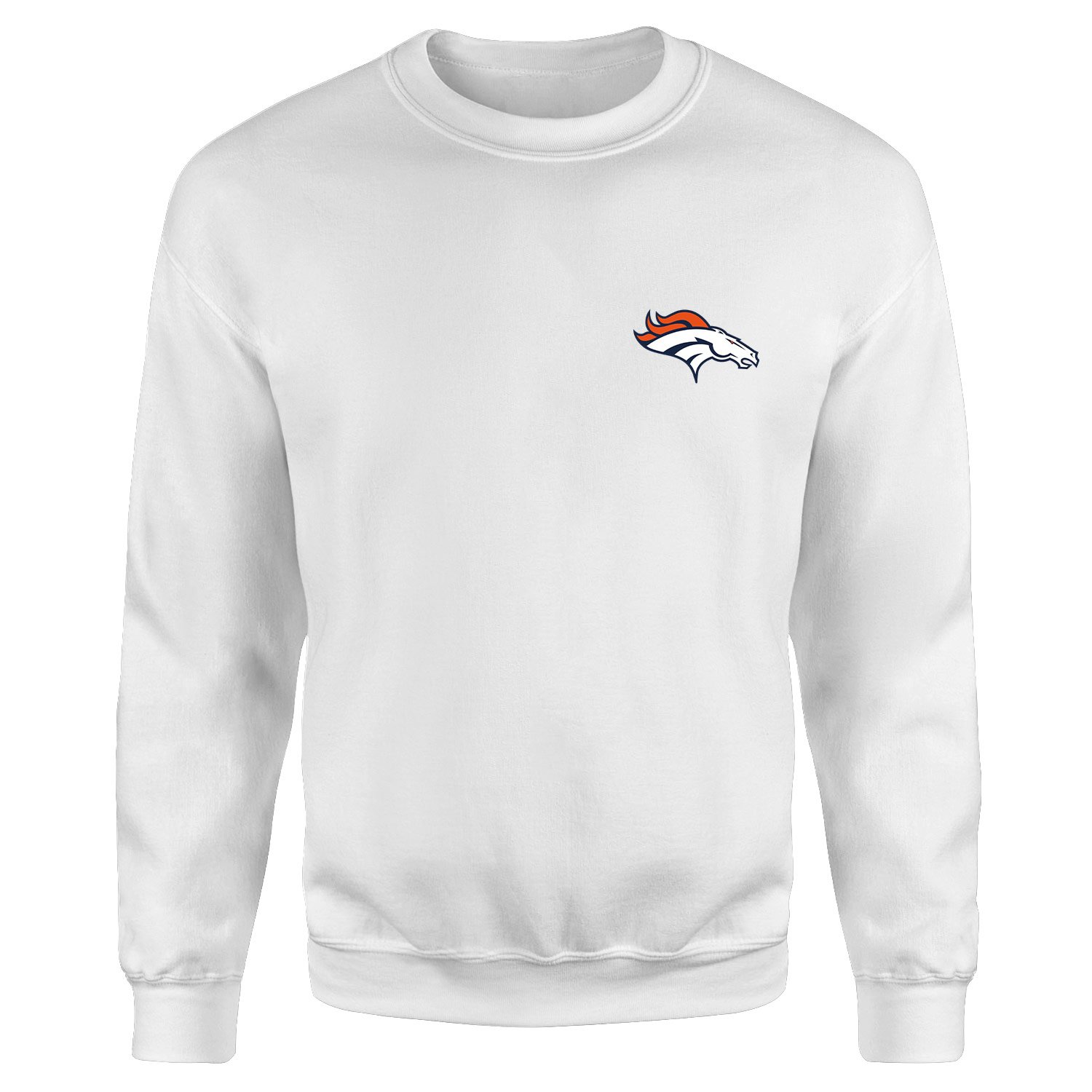 Denver Broncos Sweatshirt S - Beyaz