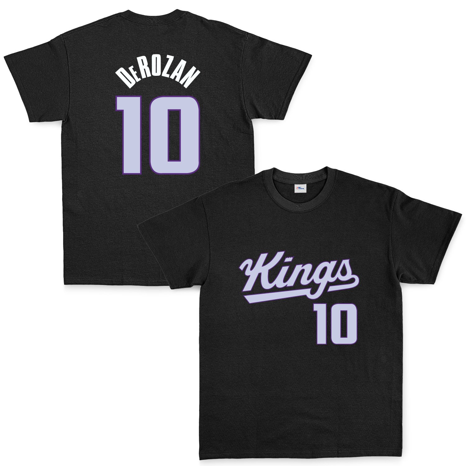 DeMar DeRozan 10 Kings Forma Tişört S - Siyah