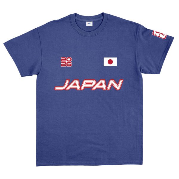 Japonya 2026 Tişört M - İndigo Mavisi