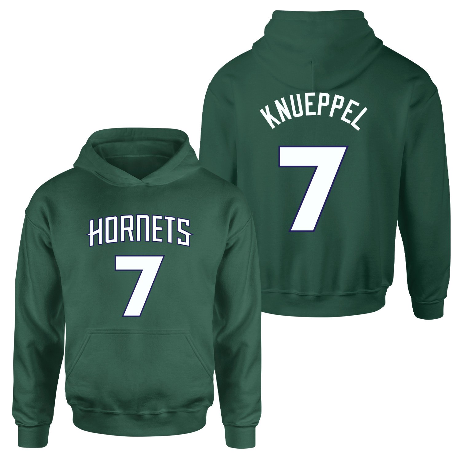 Kon Knueppel Hornets Jersey Hoodie XXL - Nefti Yeşili