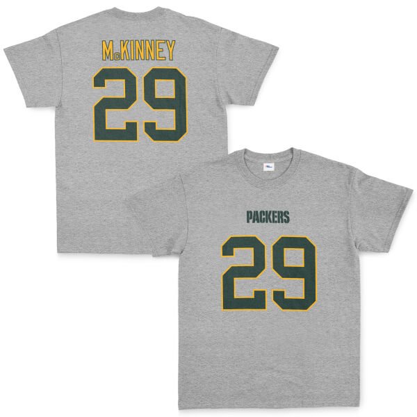 Xavier McKinney Green Bay Packers Tişört S - Gri