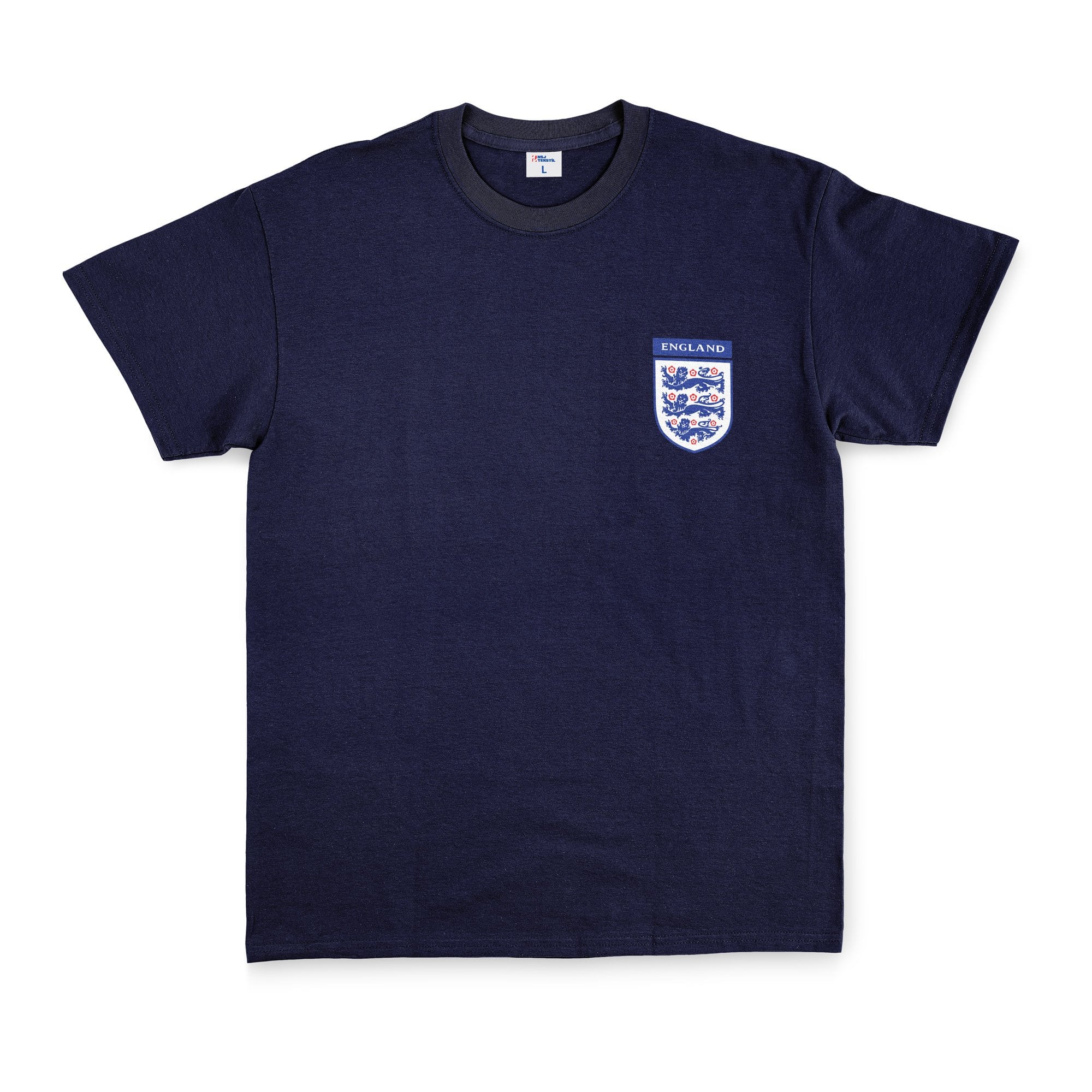 İngiltere Three Lions Tişört L - İndigo Mavisi