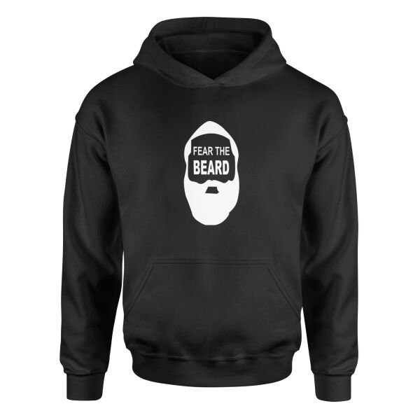Fear the Beard | James Harden W Hoodie M - Siyah