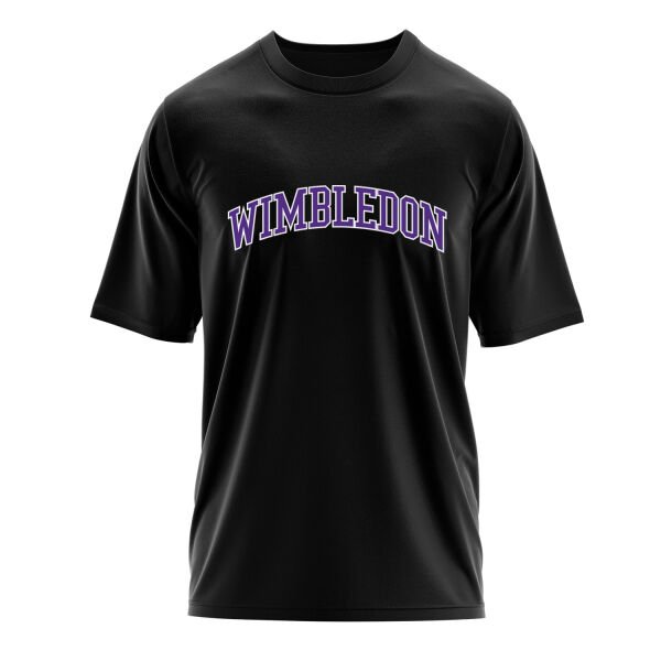 Wimbledon Oversize Tişört M - Siyah