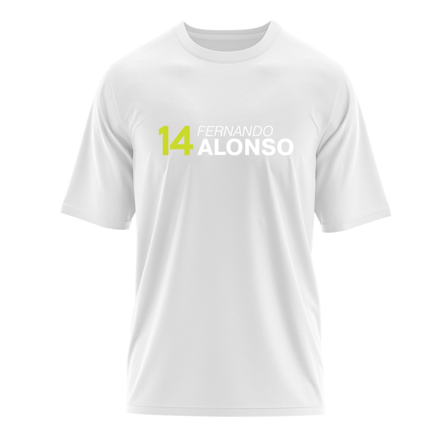 Fernando Alonso 14 Oversize Tişört M - Beyaz