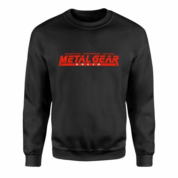 MGS Sweatshirt L - Siyah