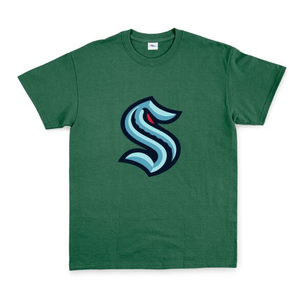 Seattle Kraken Shield Tişört L - Nefti Yeşili
