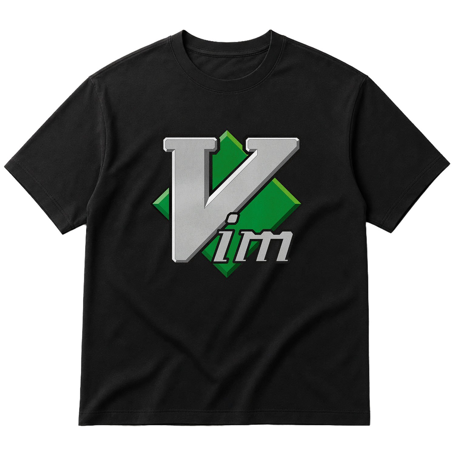Vim Oversize Tişört L - Siyah