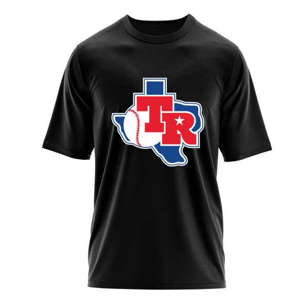 Texas Rangers TX Oversize Tişört M - Siyah