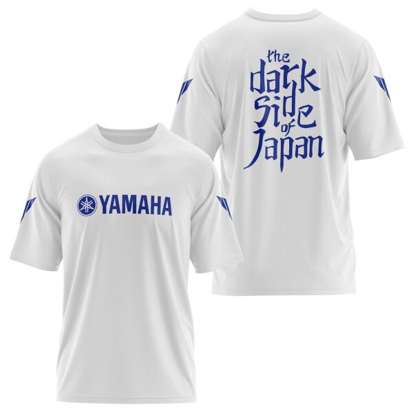YAMAHA Dark Side of Japan II Edition Oversize Tişört L - Beyaz
