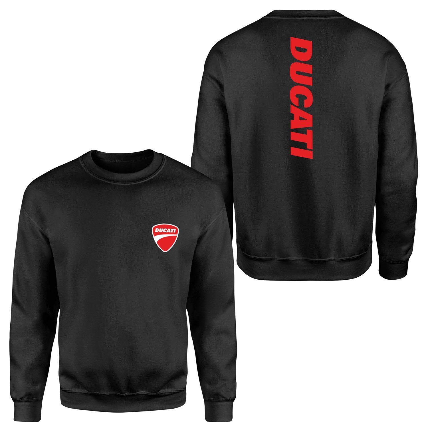 Ducati Basic Racing Sweatshirt M - Siyah