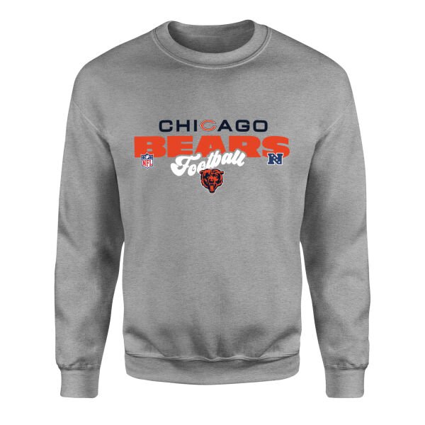 Chicago Bears Football NFC Sweatshirt S - Gri