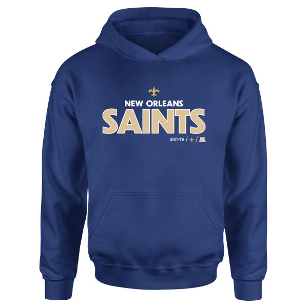 New Orleans Saints AFC Hoodie S - İndigo Mavisi