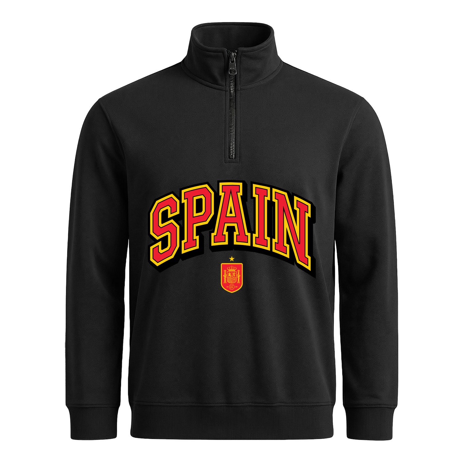 İspanya 2026 Varsity Yarım Fermuarlı Sweatshirt