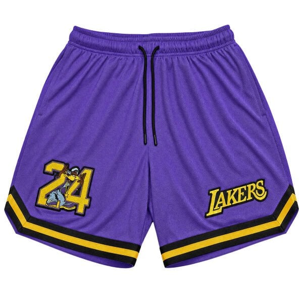 Lakers 24 Duck Mor Spor Şortu