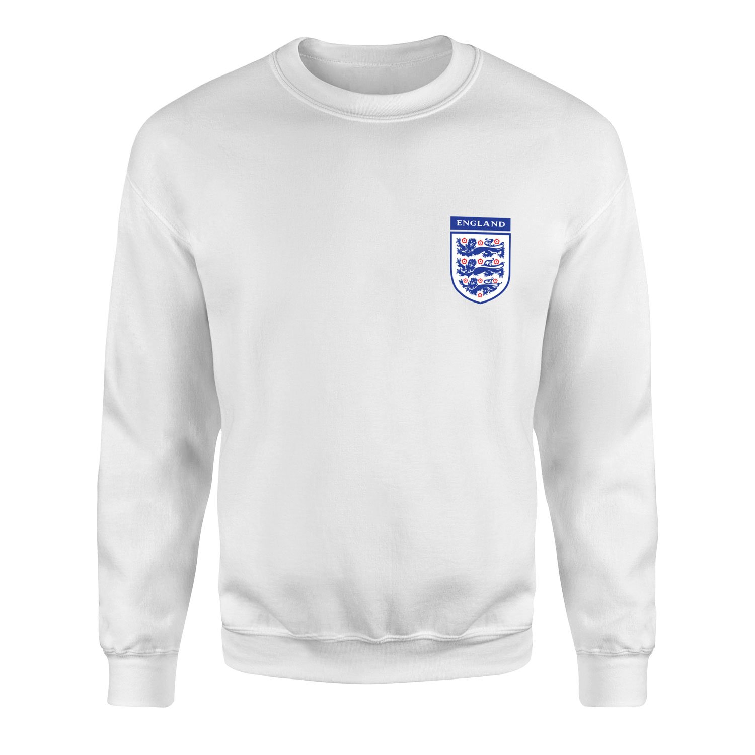 İngiltere Three Lions Sweatshirt S - Beyaz
