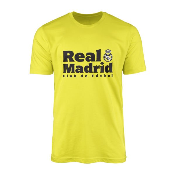 Real Madrid Club de Futbol Tişört M - Sarı