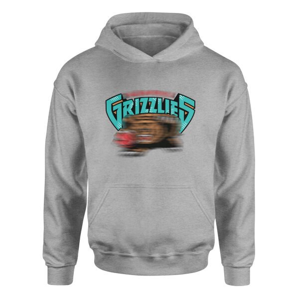 GRIZZLIES Retro Hoodie L - Gri
