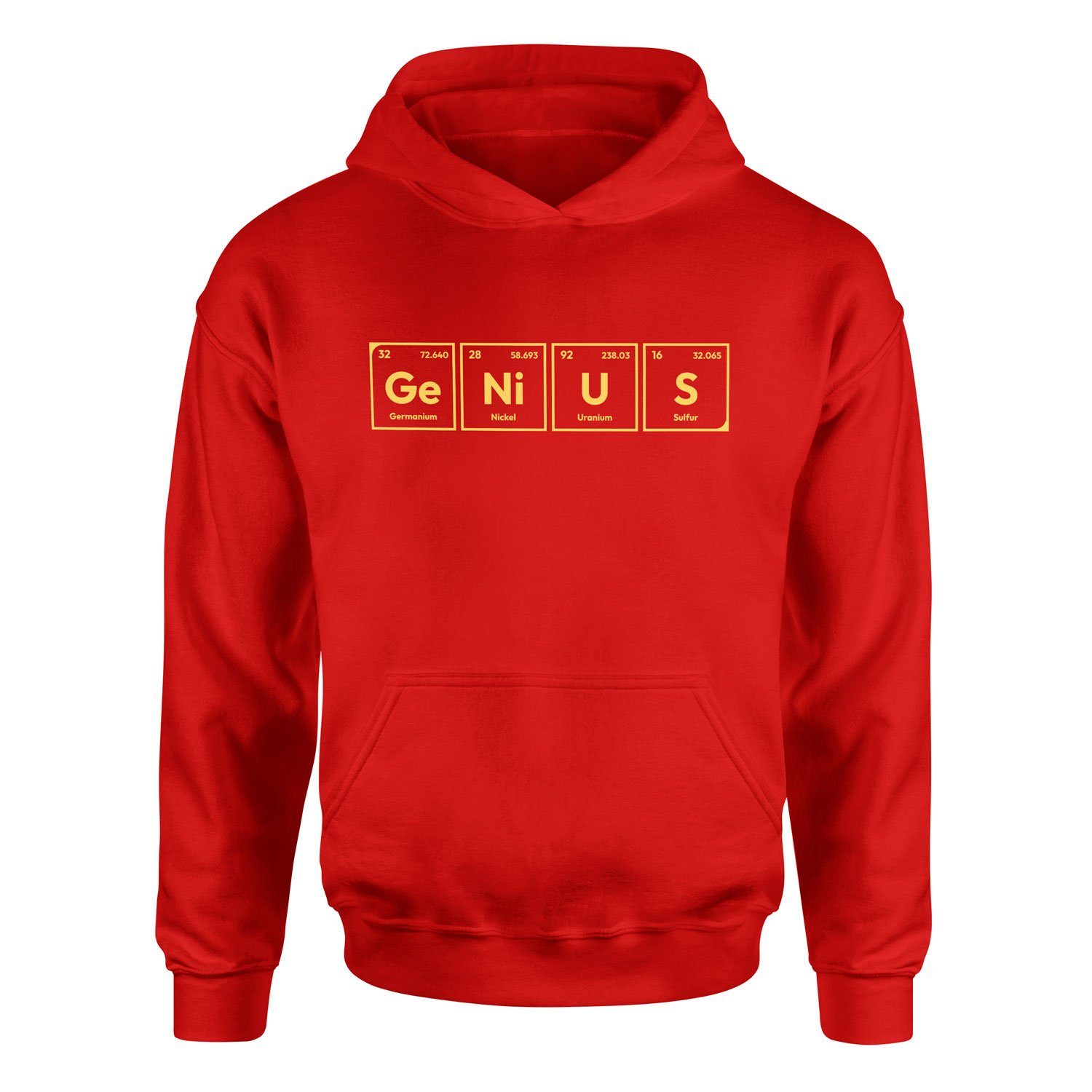 GeNiUS Hoodie XL - Kırmızı