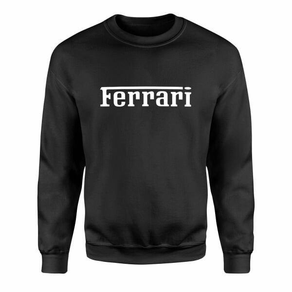Ferrari White Sweatshirt