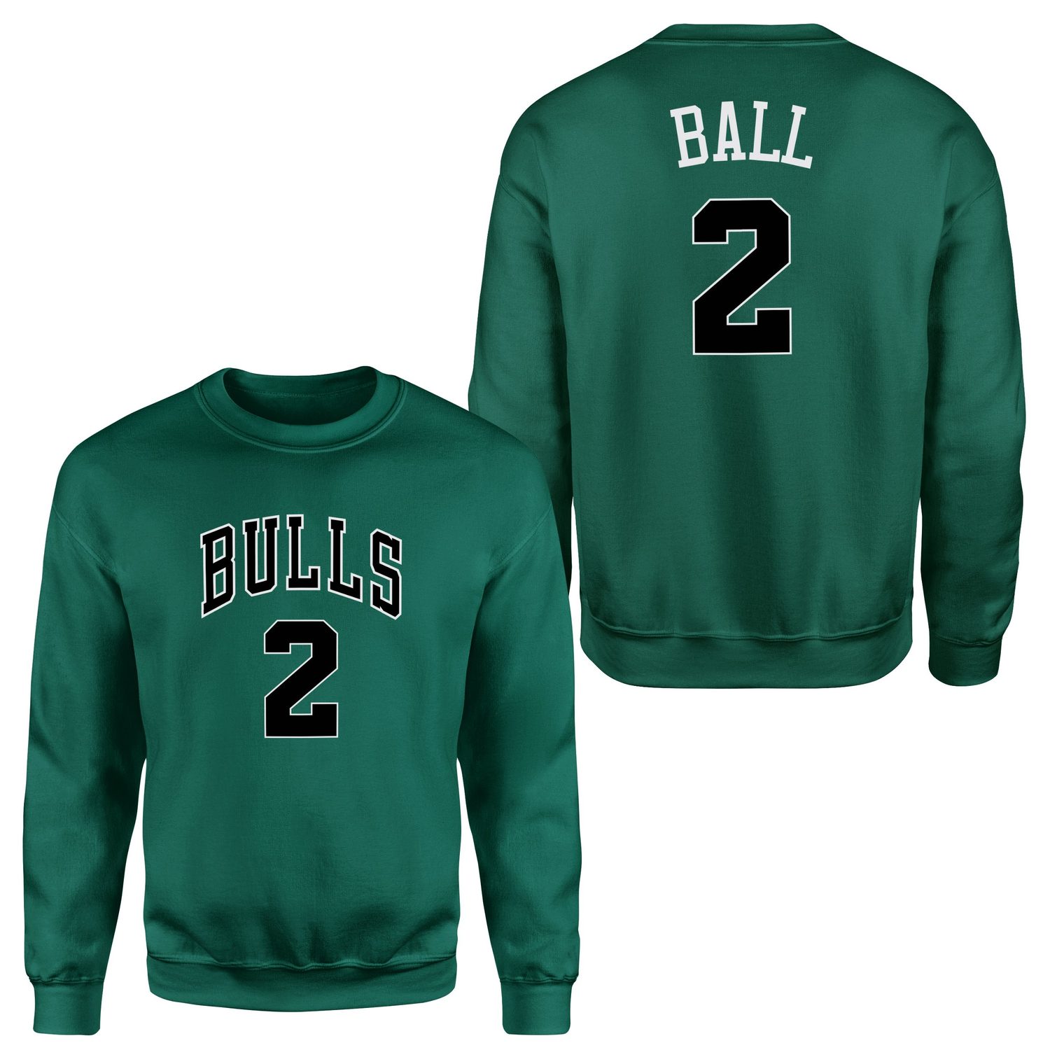 Lonzo Ball Forma Sweatshirt L - Nefti Yeşili