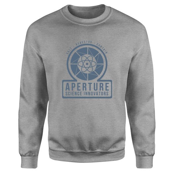 Aperture Labs | Science Innovators Sweatshirt L - Gri