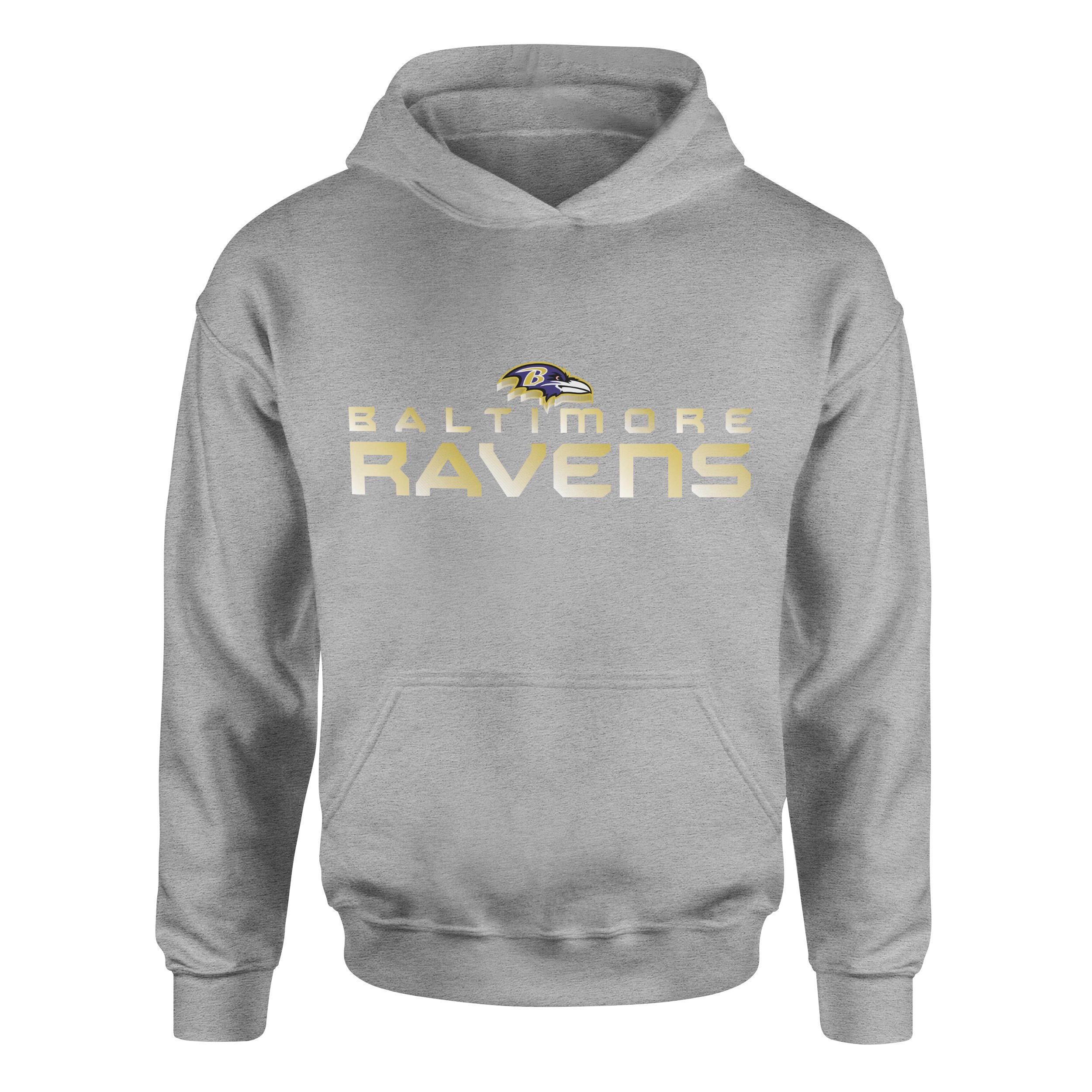 Baltimore Ravens Unleash the Ravens Hoodie M - Gri