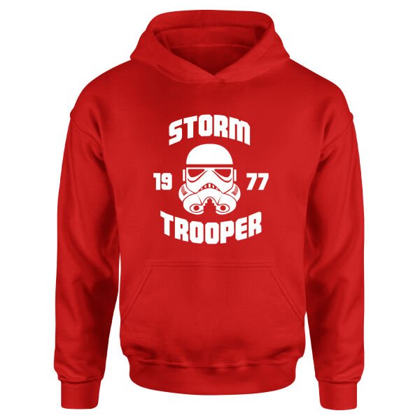 Storm Trooper 1977 Hoodie S - Kırmızı