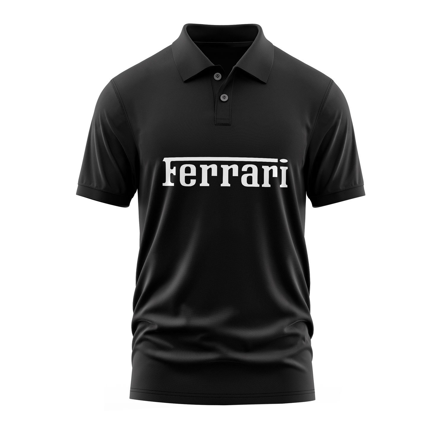 Ferrari White Polo Tişört
