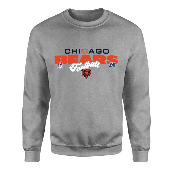 Chicago Bears Football NFC Sweatshirt M - Gri
