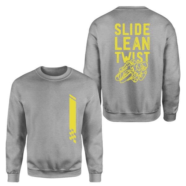 Slide, Lean, Twist YW Sweatshirt L - Gri