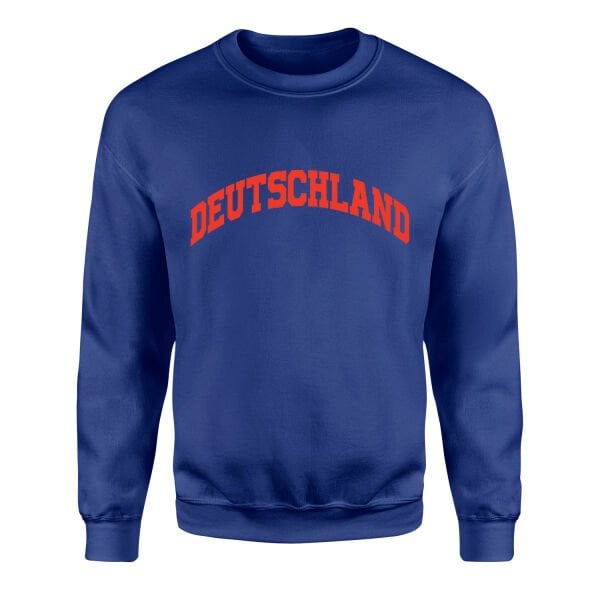 Deutschland Sweatshirt XL - İndigo Mavisi