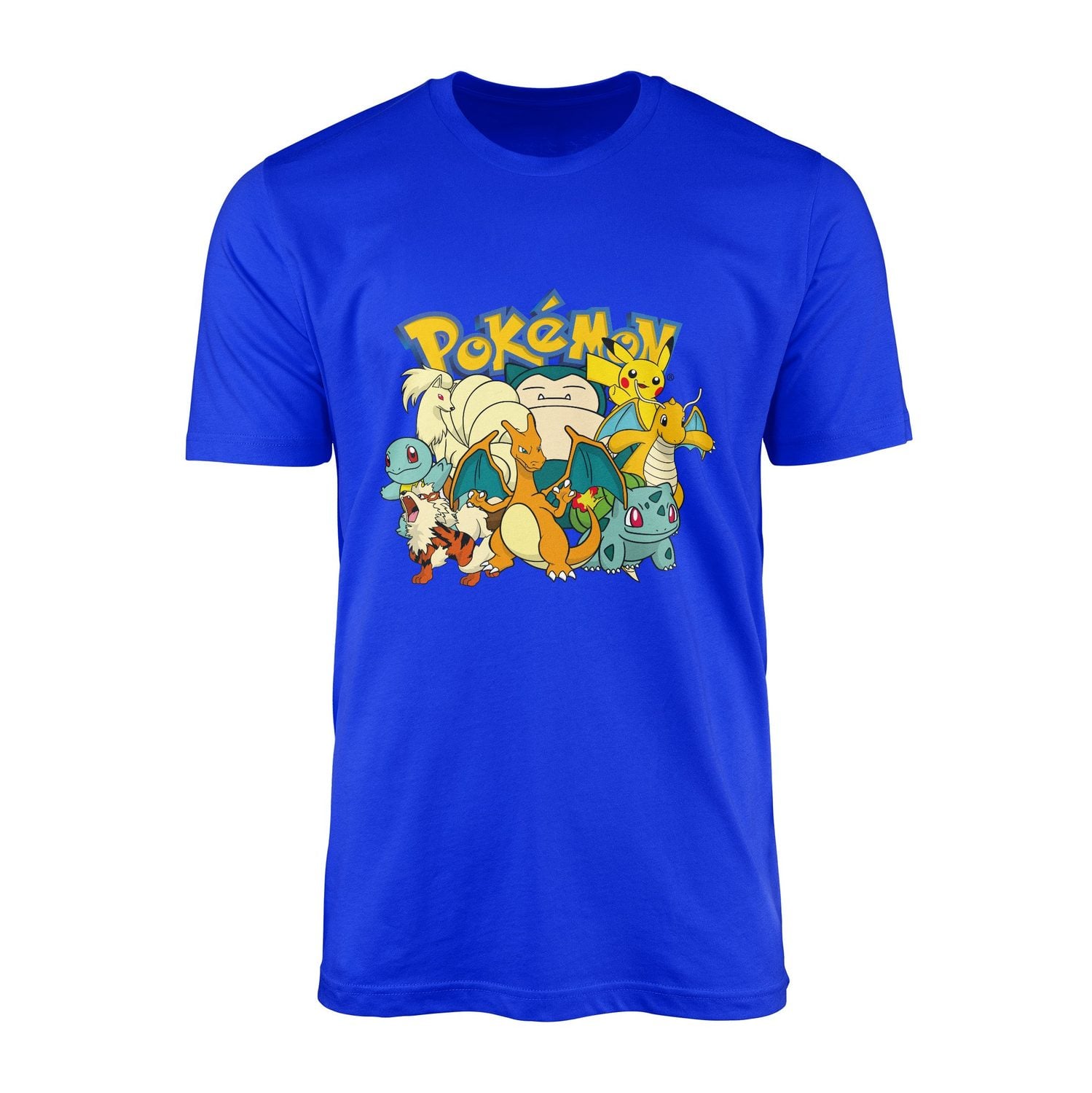 Pokemon Battle Ready Tişört L - Mavi
