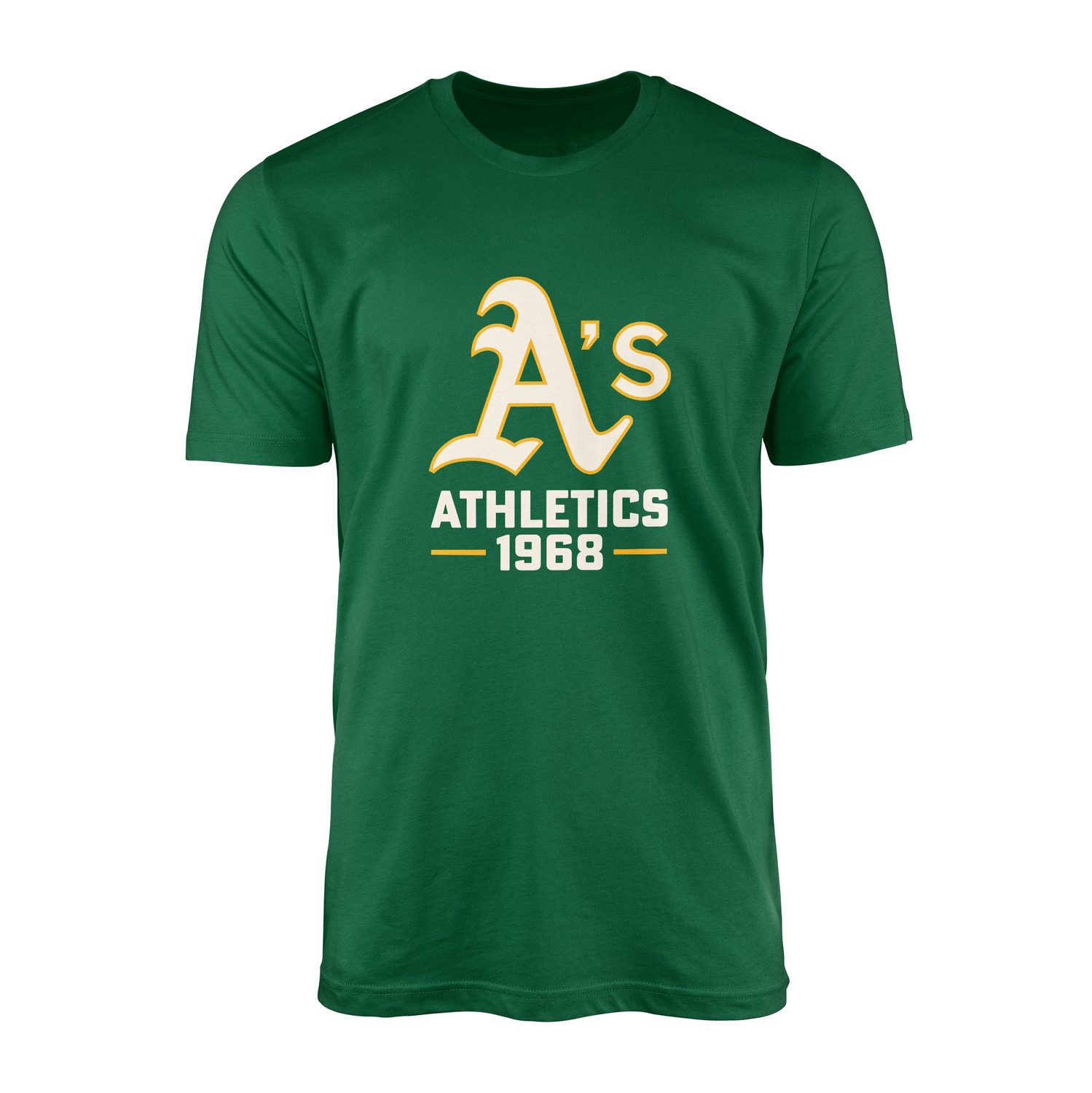 Oakland A’s 1968 Tişört XXL - Nefti Yeşili