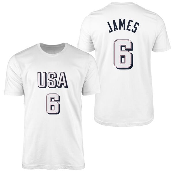 LeBron James Forma Tişört M - Beyaz