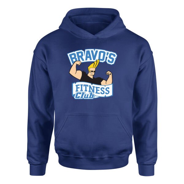 Bravo’s Fitness Club Hoodie XL - İndigo Mavisi