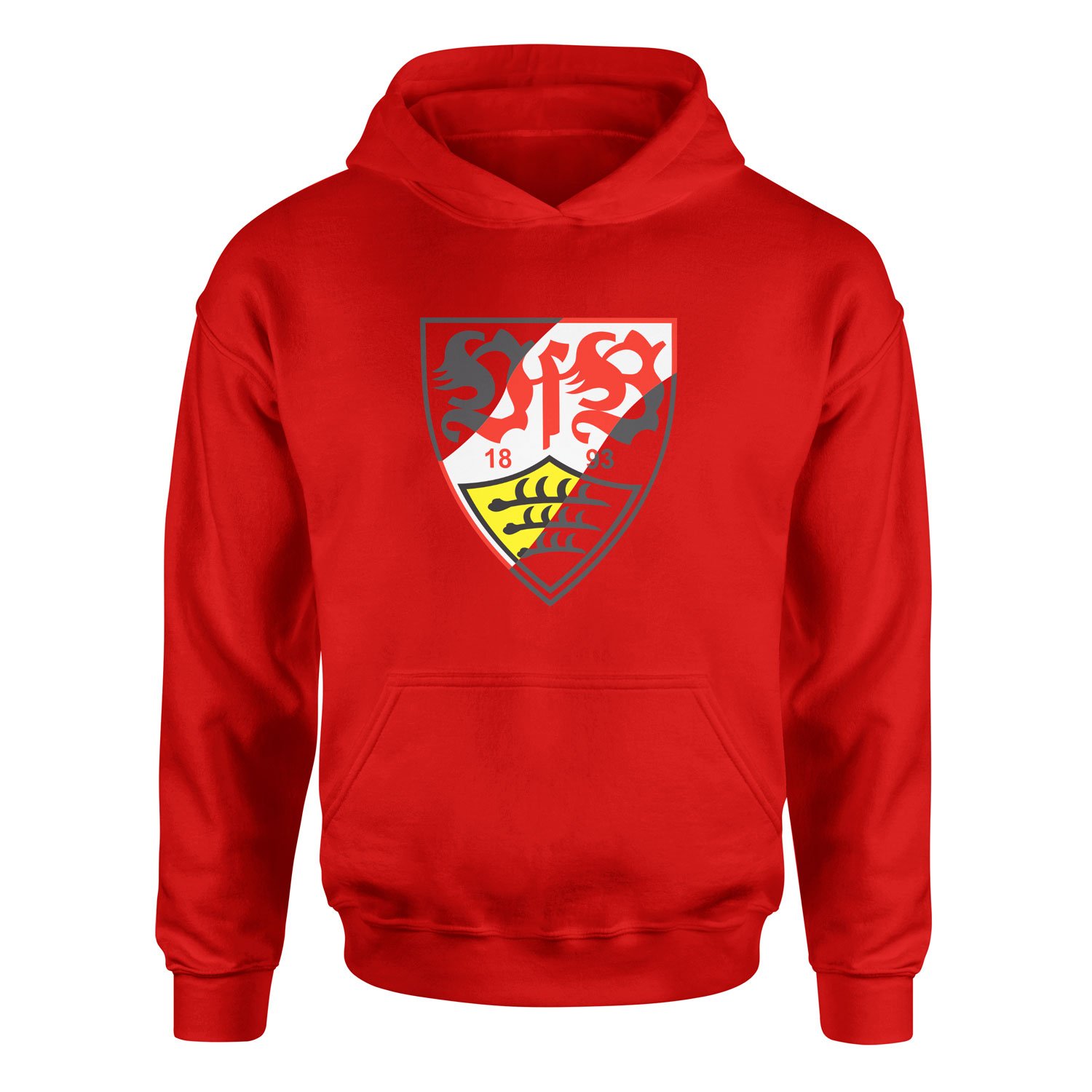 VfB Stuttgart Big Hoodie L - Kırmızı