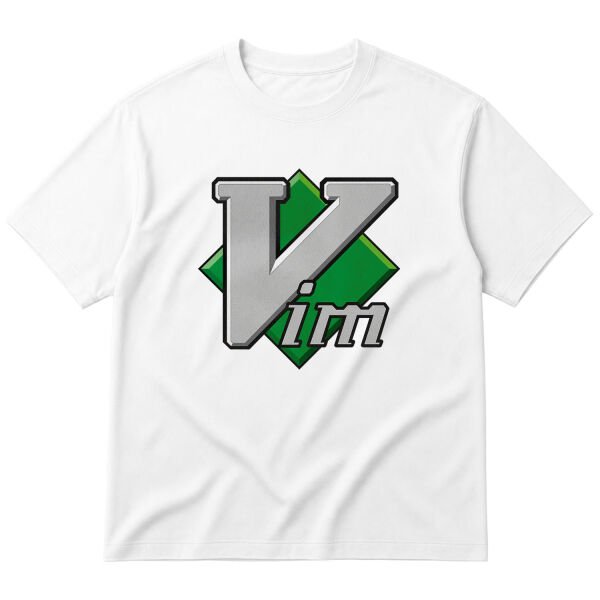 Vim Oversize Tişört L - Beyaz